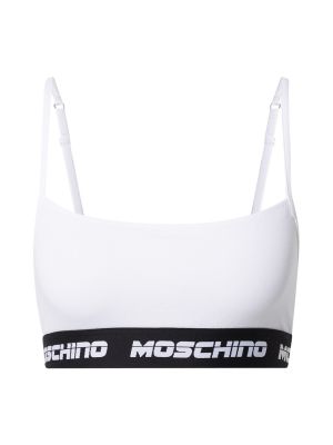 Moschino Underwear Podprsenka 'Fascia'  biela / čierna