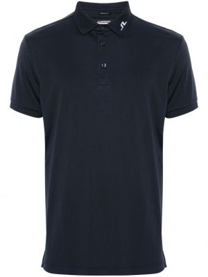 Siuvinėtas polo marškinėliai J.lindeberg mėlyna