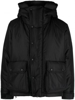 Pernata jakna s printom Maison Kitsuné crna
