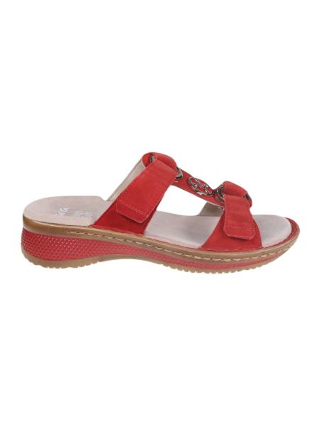Sandale ohne absatz Ara rot