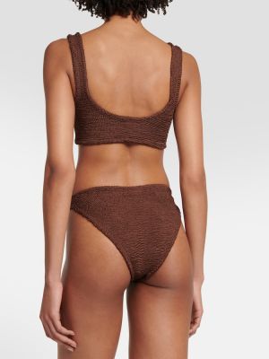 Bikini Hunza G marrón