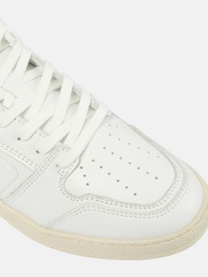 Δερμάτινα sneakers Ami Paris λευκό
