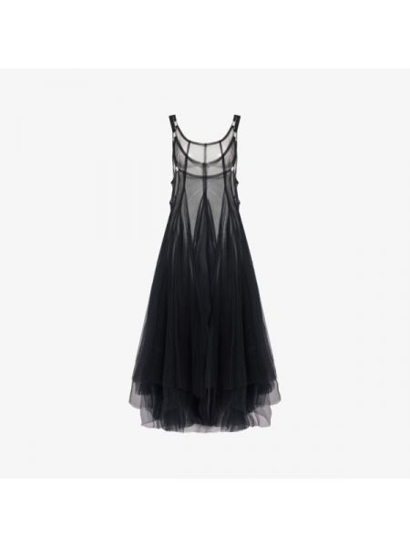 Платье миди Noir Kei Ninomiya черное