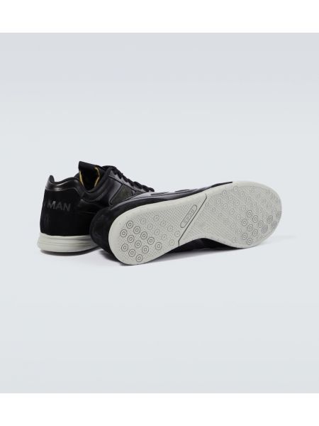 Sneakersy skórzane Junya Watanabe czarne