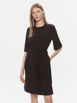 Pouzdrové šaty Calvin Klein černé