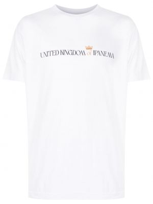 T-shirt en coton Osklen blanc
