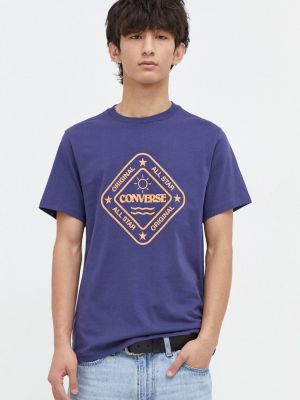 Koszulka bawełniana z nadrukiem Converse
