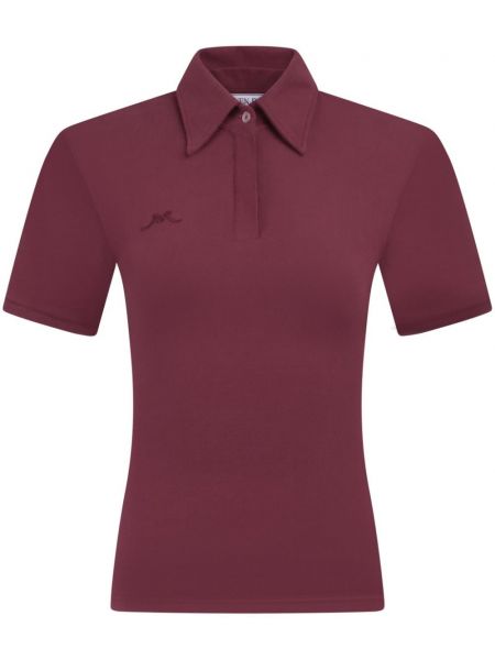 Poloshirt i jersey med skulderpuder Rowen Rose