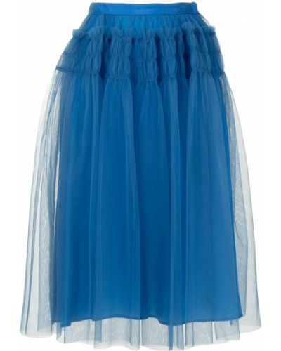Falda larga Molly Goddard azul
