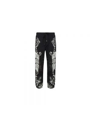 Spodnie dresowe Versace Jeans Couture - Сzarny