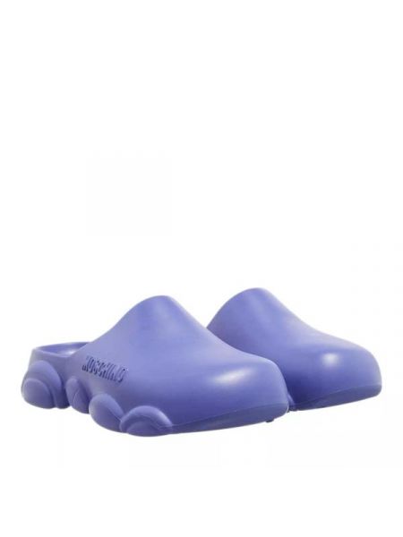 Туфли gomma Moschino фиолетовый