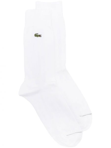 Ponožky Lacoste biela
