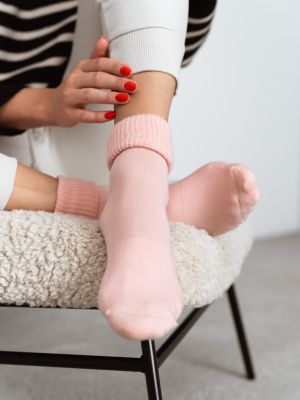 Κάλτσες Steven ροζ