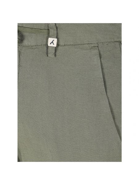 Pantalones lyocell Myths verde