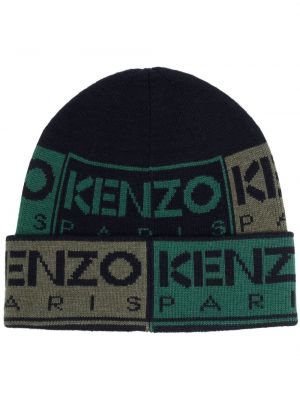 Памучна вълнена шапка Kenzo