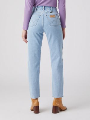 Straight jeans Wrangler blau