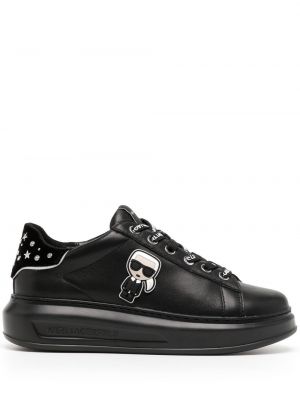 Sneakers con cristalli Karl Lagerfeld nero