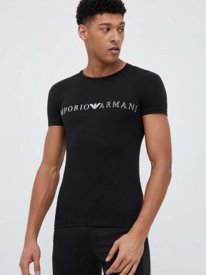 Tričko Emporio Armani Underwear černé