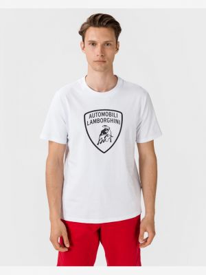 T-shirt Lamborghini weiß