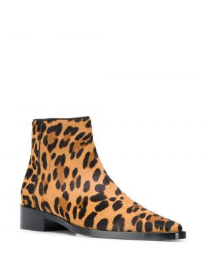 Botines con estampado leopardo Dolce & Gabbana