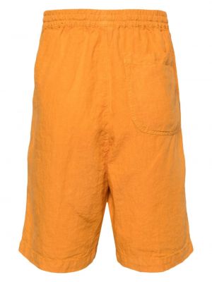 Lininiai bermuda šortai 120% Lino oranžinė