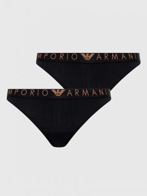 Бикини Emporio Armani Underwear черно