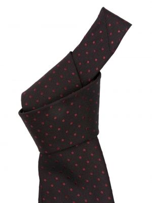 Cravate en soie à motif géométrique Tom Ford