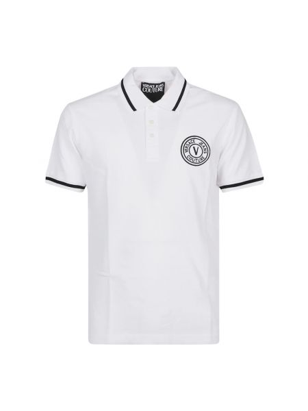 Poloshirt Versace Jeans Couture weiß