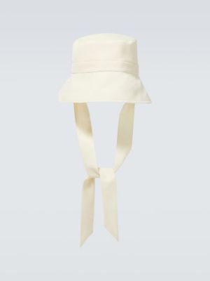 Sombrero de lana King & Tuckfield blanco