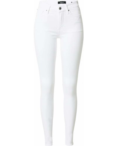 Jeans skinny Replay bianco
