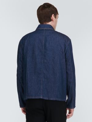 Džínsová bunda Loewe modrá