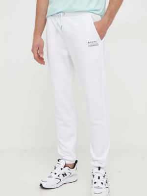 Панталон с принт Karl Lagerfeld бяло