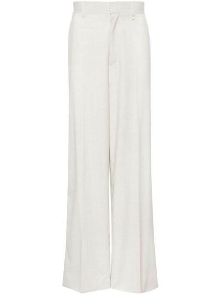 Pantaloni cu croială lejeră Givenchy alb