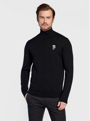 KARL LAGERFELD Rolák 655014 524399 Černá Regular Fit