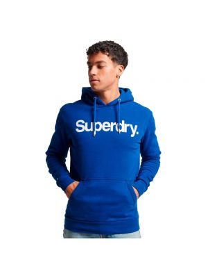 Классическое худи Superdry синее