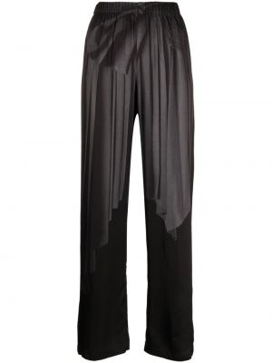Pantaloni cu imagine Jnby negru