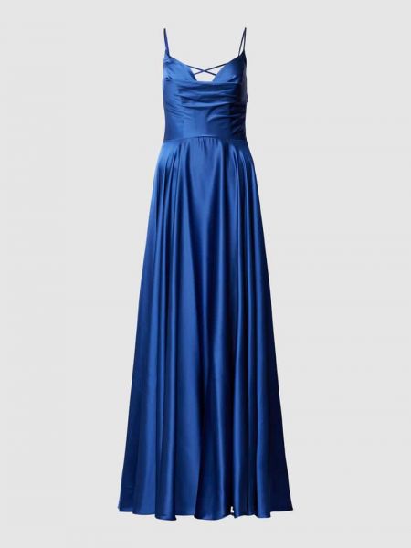 Sukienka wieczorowa Luxuar niebieska