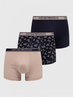 Slipy Emporio Armani Underwear beżowe