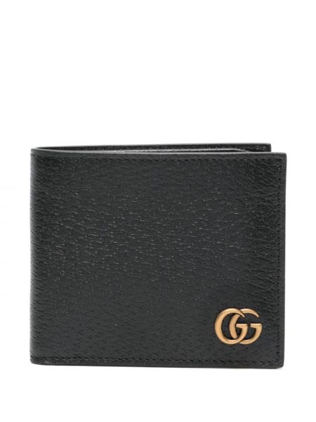 Δερμάτινος πορτοφόλι Gucci Pre-owned μαύρο