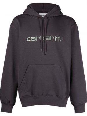 Brodert hettegenser Carhartt Wip blå