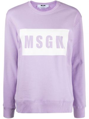 Sweatshirt Msgm lila