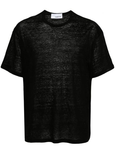 Bavlněné tričko Costumein černé