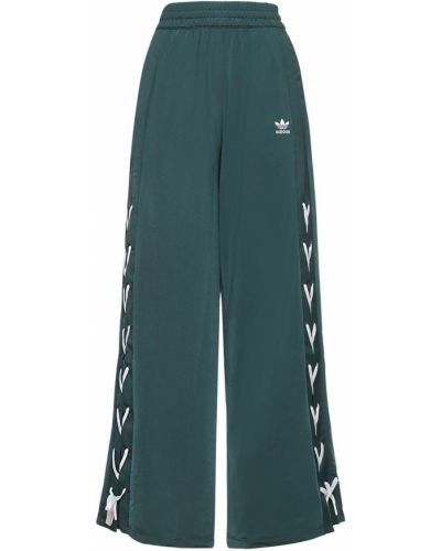 Pantaloni cu croială lejeră Adidas Originals verde