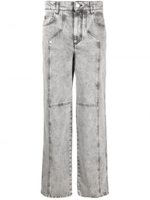 Straight leg jeans Marant étoile grigio