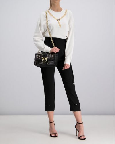 Pinko Szövet nadrág 20192 PBK2 1B144F 4575 Fekete Regular Fit