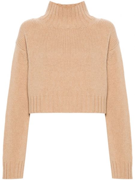 Trøje strikket kort sweater Nuur