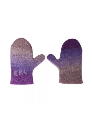 Rękawiczki Erl fioletowe