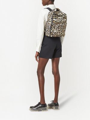 Mochila con estampado leopardo Marc Jacobs