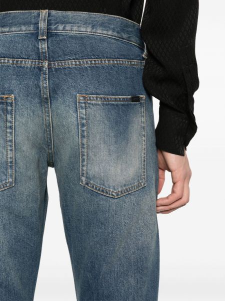 Jeans skinny slim fit Saint Laurent blu