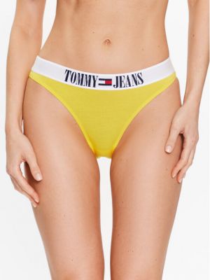 Σλιπ Tommy Jeans κίτρινο